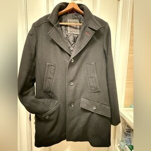 Esprit Dark Gray and Black Quilted Jacket